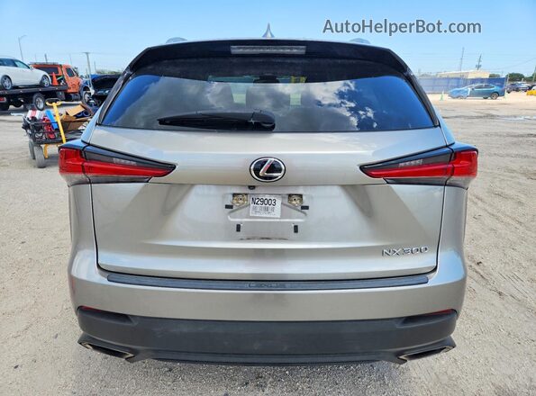 JTJAARBZ1L5013667 2020 LEXUS NX Silver Widok z tyłu