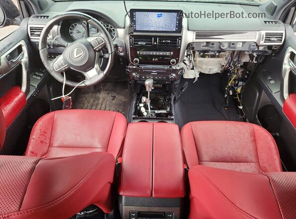 JTJAM7BX1P5368998 2023 LEXUS GX Черный Вид панели приборов