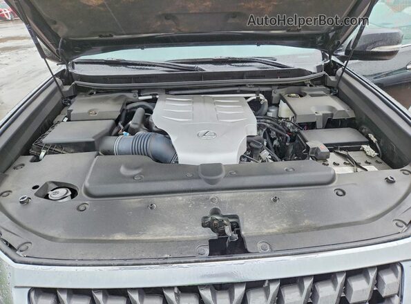 JTJAM7BX1P5368998 2023 LEXUS GX Черный Вид подкапотного пространства