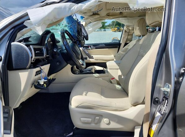 JTJAM7BX3N5310839 2022 LEXUS GX Серебряный Вид салона спереди