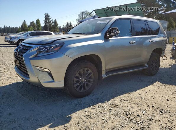 JTJAM7BX4P5369577 2023 LEXUS GX Silver Vista tres cuartos delantera izquierda