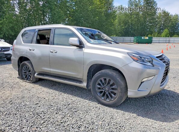 JTJAM7BX6L5244493 2020 LEXUS GX Серебряный Передняя правая четверть