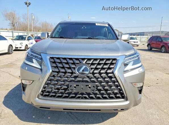 JTJAM7BX9L5264365 2020 LEXUS GX Silver Front view