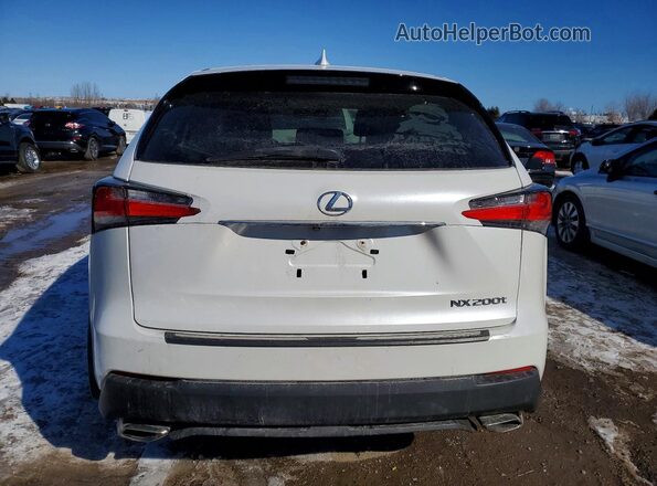 JTJBARBZ0H2136227 2017 LEXUS NX Белый Вид сзади