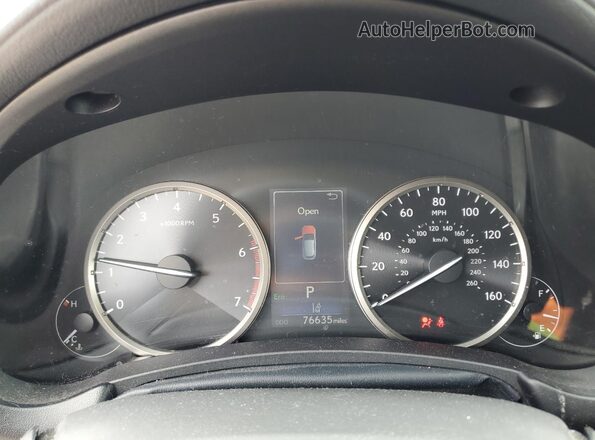 JTJBARBZ0J2178757 2018 LEXUS NX Silver Widok zestawu wskaźników