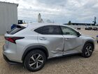 2018 Lexus Nx 300 Base Silver vin: JTJBARBZ0J2178757