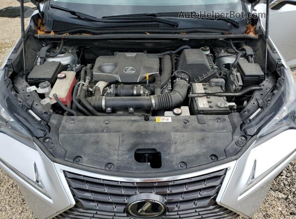 JTJBARBZ0J2178757 2018 LEXUS NX Silver Widok komory silnika