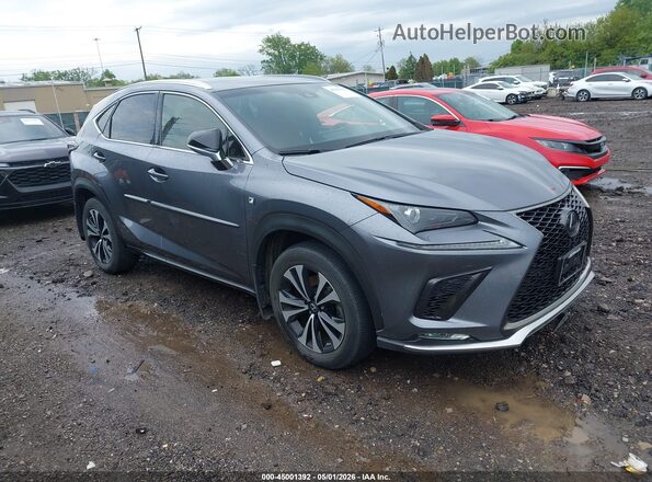 JTJBARBZ0K2199464 2019 LEXUS NX 300 Gray Przód prawy