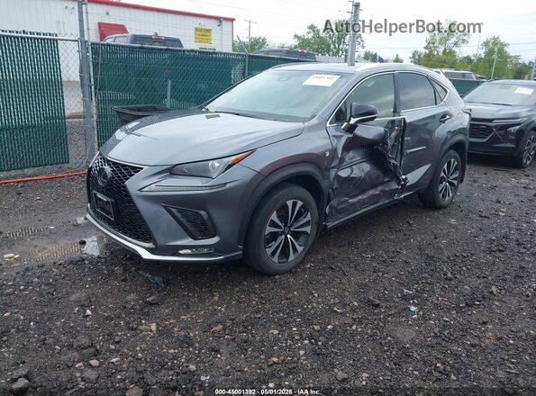 JTJBARBZ0K2199464 2019 LEXUS NX 300 Gray Przód lewy