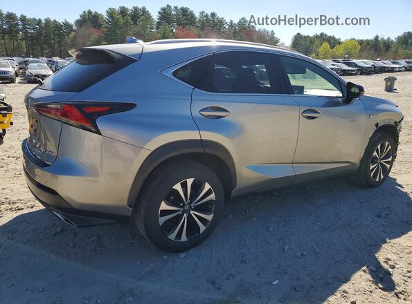 JTJBARBZ0K2201794 2019 LEXUS NX Серебряный Задняя правая четверть