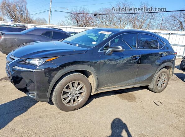 JTJBARBZ1H2109814 2017 LEXUS NX Черный Передняя левая четверть