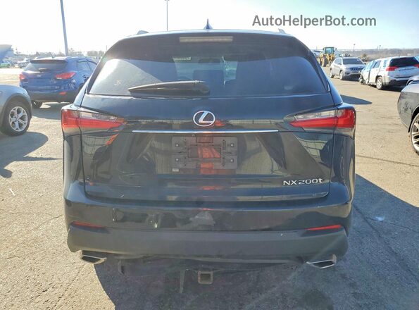 JTJBARBZ1H2109814 2017 LEXUS NX Черный Вид сзади