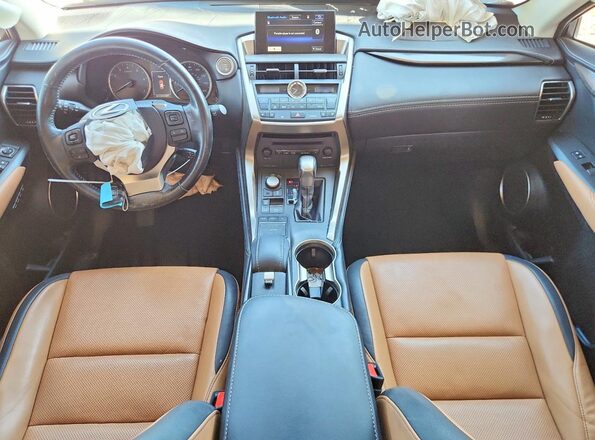 JTJBARBZ1H2113099 2017 LEXUS NX White წინა პანელის ხედი