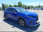 2018 Lexus Nx 300   Blue vin: JTJBARBZ1J2158985