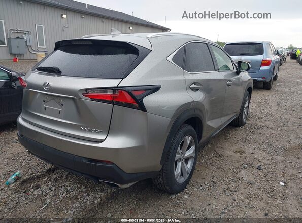 JTJBARBZ2H2143907 2017 LEXUS NX 200T Золотой Задняя правая четверть