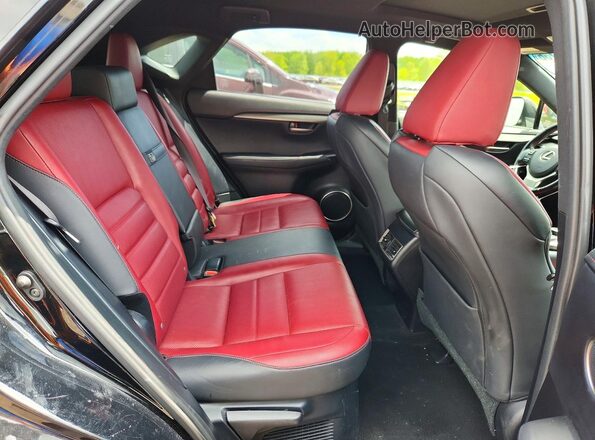JTJBARBZ2H2146063 2017 LEXUS NX Black Vista interior trasera