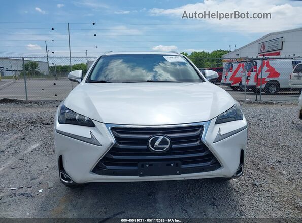 JTJBARBZ2H2147729 2017 LEXUS NX 200T Белый Вид щитка приборов
