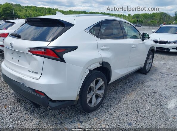 JTJBARBZ2H2147729 2017 LEXUS NX 200T Белый Задняя правая четверть