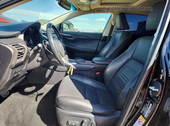 JTJBARBZ3G2065555 2016 LEXUS NX Black Սալոնի դիմացի տեսք