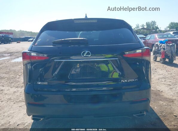 JTJBARBZ3H2112052 2017 LEXUS NX 200T Черный 