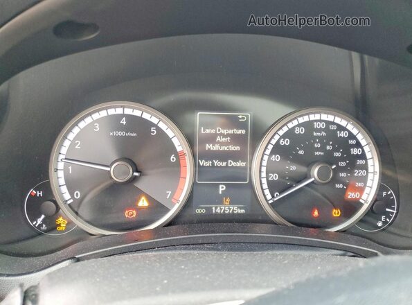 JTJBARBZ3J2155540 2018 LEXUS NX Black Vista del cuadro de instrumentos