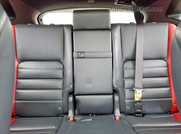 JTJBARBZ3J2155540 2018 LEXUS NX Black Vista de los asientos traseros