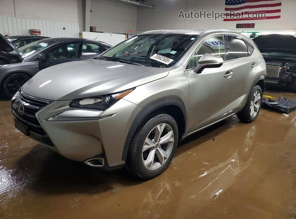 JTJBARBZ4H2101528 2017 LEXUS NX Silver წინა მარცხენა ხედი სამი მეოთხედიდან