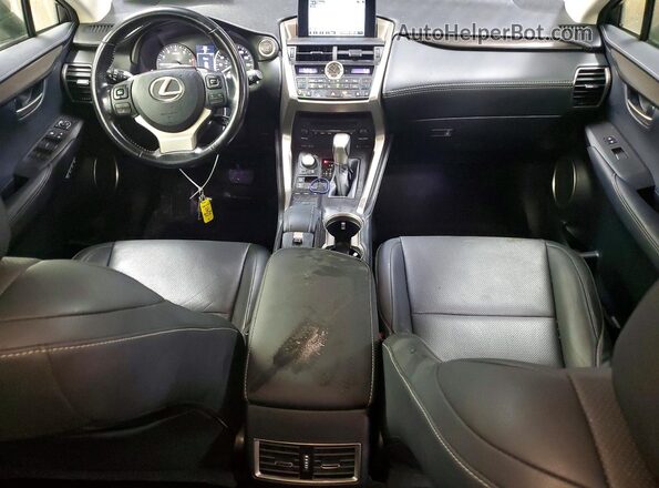 JTJBARBZ4H2101528 2017 LEXUS NX Silver წინა პანელის ხედი