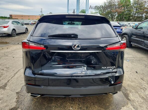 JTJBARBZ5G2062138 2016 LEXUS NX Черный Вид сзади
