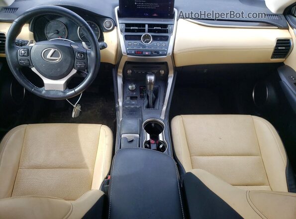 JTJBARBZ5J2167656 2018 LEXUS NX Белый Вид панели приборов