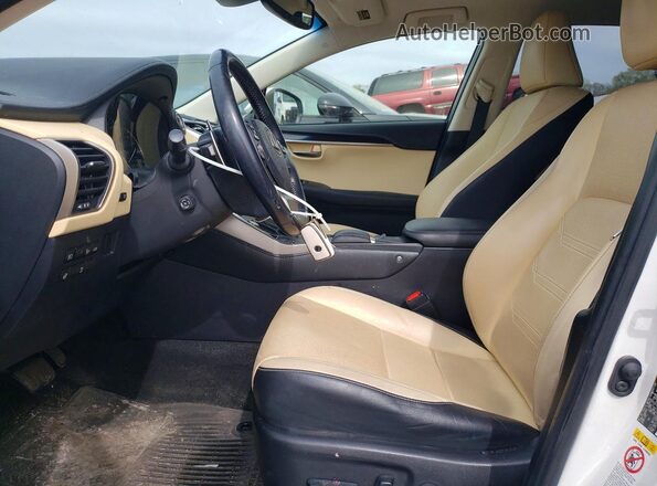 JTJBARBZ5J2167656 2018 LEXUS NX Белый Вид салона спереди