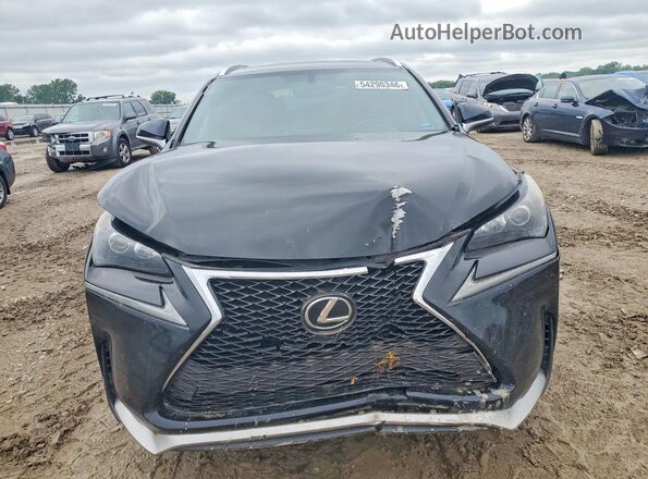 JTJBARBZ6G2066750 2016 LEXUS NX Black Widok z przodu