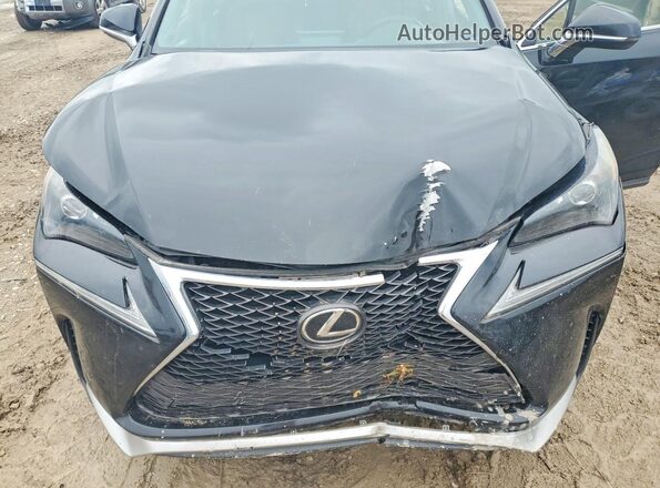 JTJBARBZ6G2066750 2016 LEXUS NX Black Widok komory silnika