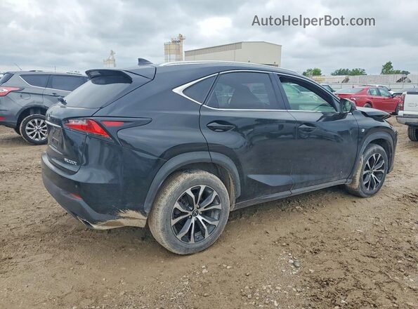 JTJBARBZ6G2066750 2016 LEXUS NX Black Tył prawy