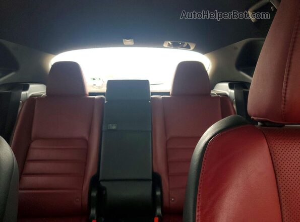JTJBARBZ6G2066750 2016 LEXUS NX Black Widok tylnych siedzeń