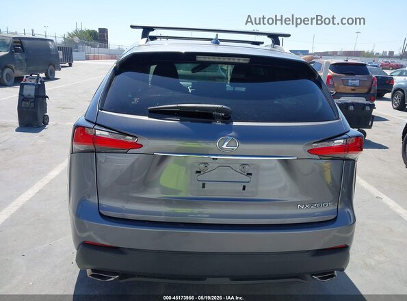 JTJBARBZ6H2125670 2017 LEXUS NX 200T Серый 