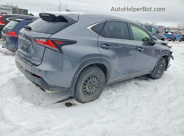 JTJBARBZ6H2145482 2017 LEXUS NX Silver Trasero derecho
