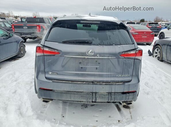 JTJBARBZ6H2145482 2017 LEXUS NX Silver Vista trasera