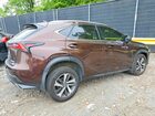 2019 Lexus Nx 300 Base Коричневый vin: JTJBARBZ6K2191403