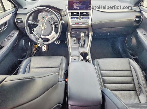 JTJBARBZ6K2194687 2019 LEXUS NX Черный Вид панели приборов