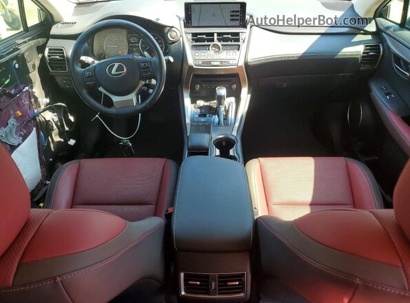 JTJBARBZ6K2197119 2019 LEXUS NX Black წინა პანელის ხედი