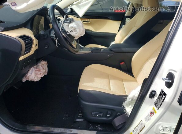 JTJBARBZ6K2215246 2019 LEXUS NX Белый Вид салона спереди