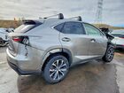 2016 Lexus Nx 200t F Sport Silver vin: JTJBARBZ7G2061105