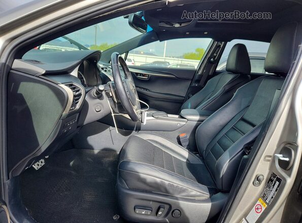 JTJBARBZ7G2061105 2016 LEXUS NX Silver Vista interior delantera