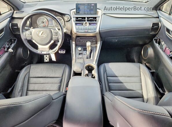 JTJBARBZ7G2061105 2016 LEXUS NX Silver Vista del salpicadero