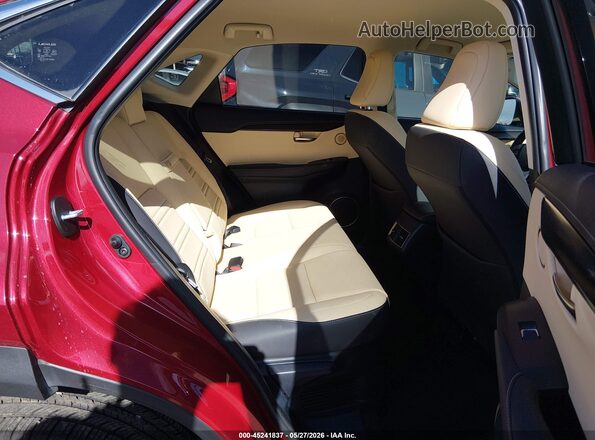 JTJBARBZ7J2174107 2018 LEXUS NX 300 Red VIN sticker view