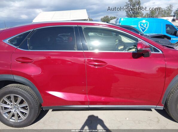 JTJBARBZ7J2174107 2018 LEXUS NX 300 Red Rear interior view