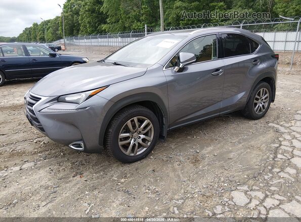 JTJBARBZ8G2046872 2016 LEXUS NX 200T Серый Передняя левая четверть