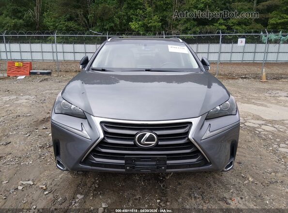 JTJBARBZ8G2046872 2016 LEXUS NX 200T Серый Вид щитка приборов