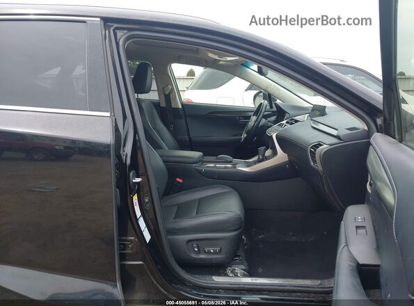JTJBARBZ8H2114699 2017 LEXUS NX 200T Черный Вид салона спереди
